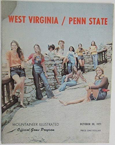 1971-ben, Nyugat-Virginia vs Penn State Nittany Lions-Foci Program 137931 - Főiskolai Programok
