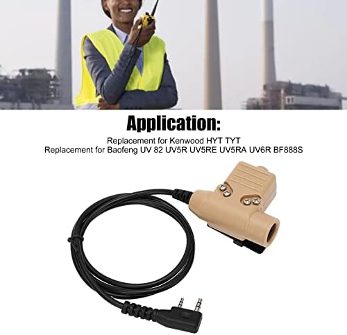 Kétirányú Audio Kábel, Adapter, Biztonságos Csatlakozás, Könnyű kezelhetőség adó-vevő Audio Kábel Adapter Katonai
